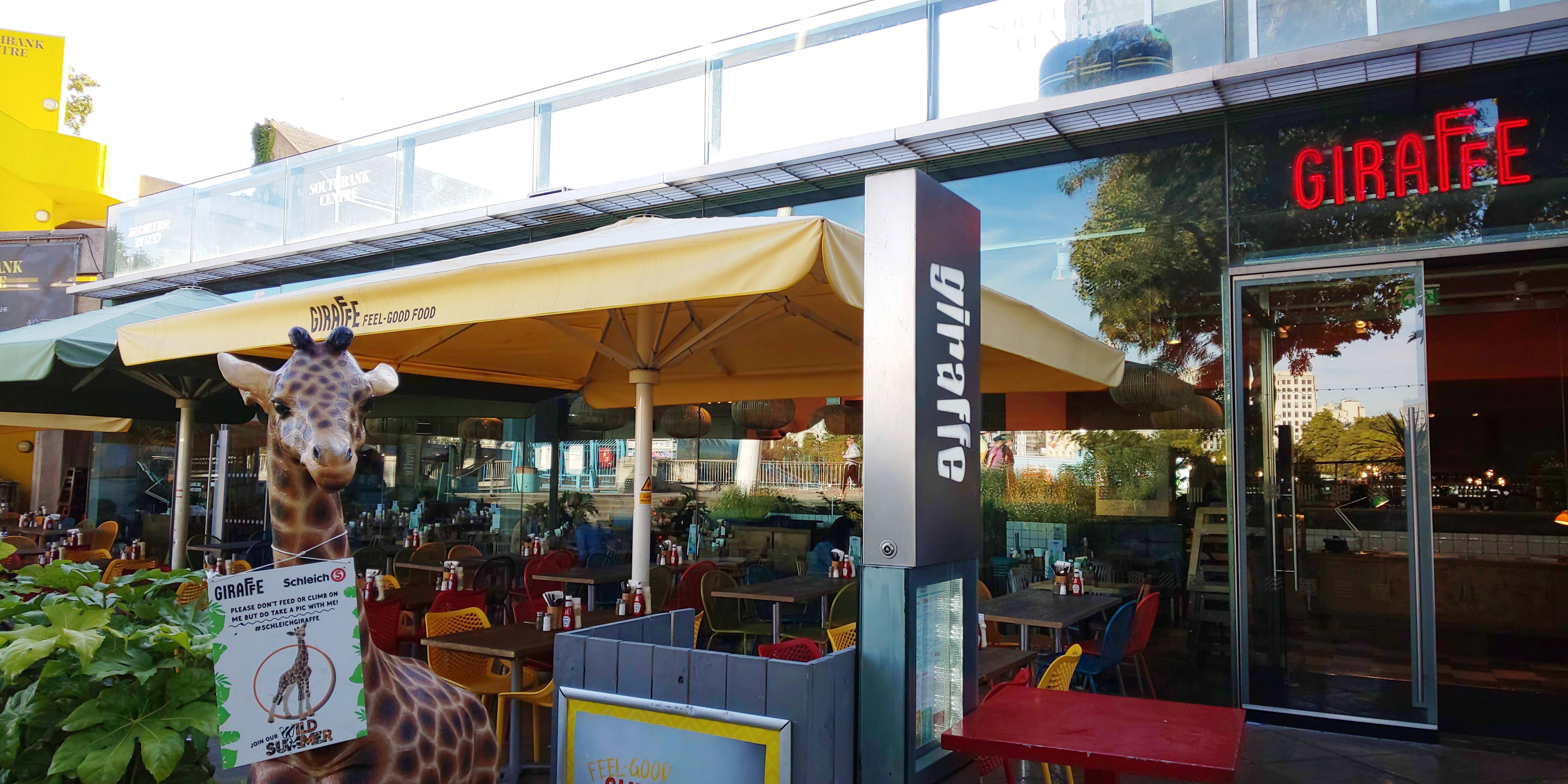 SouthbankのGiraffeレストラン
