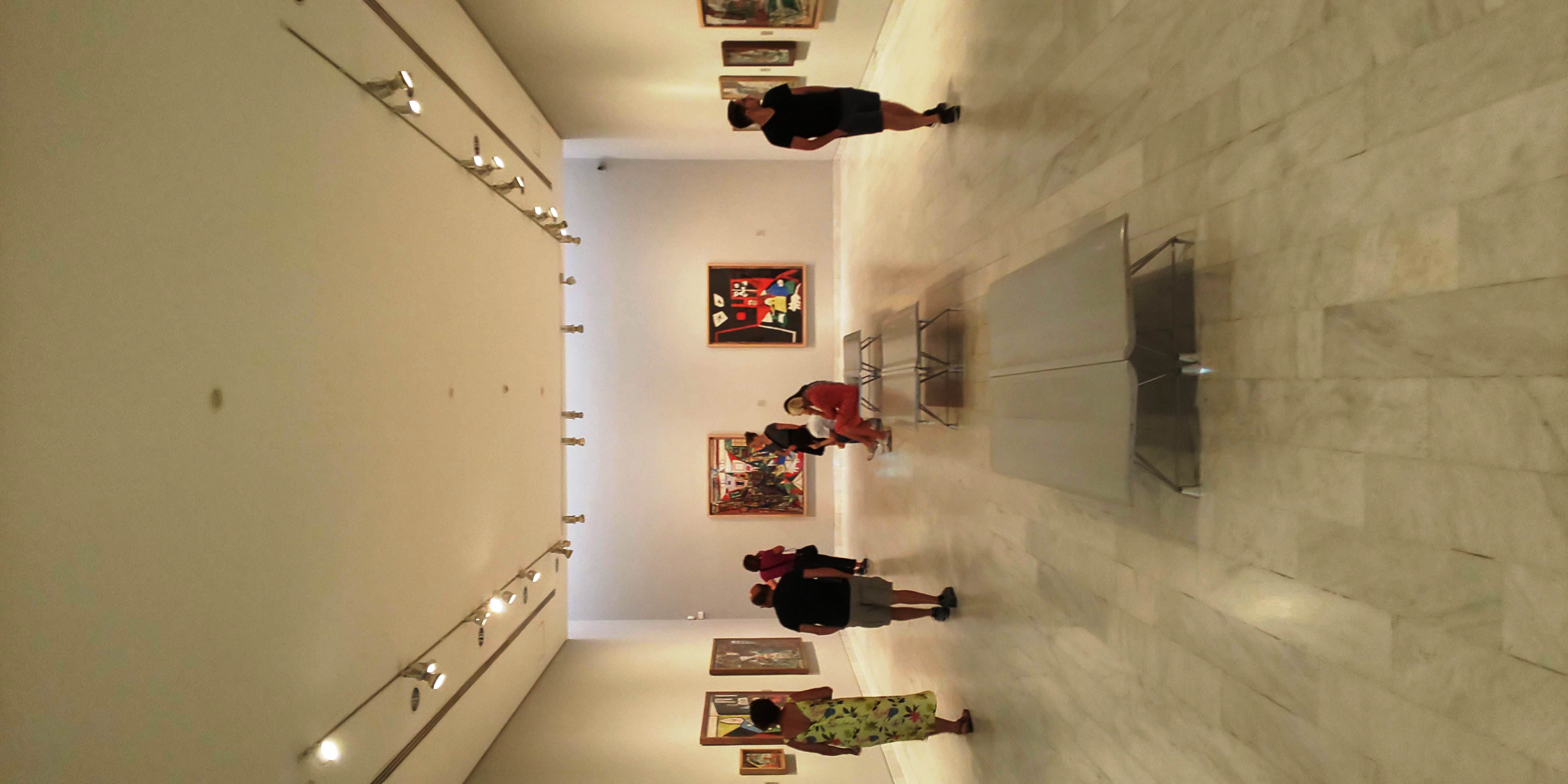 ピカソ美術館の展示室