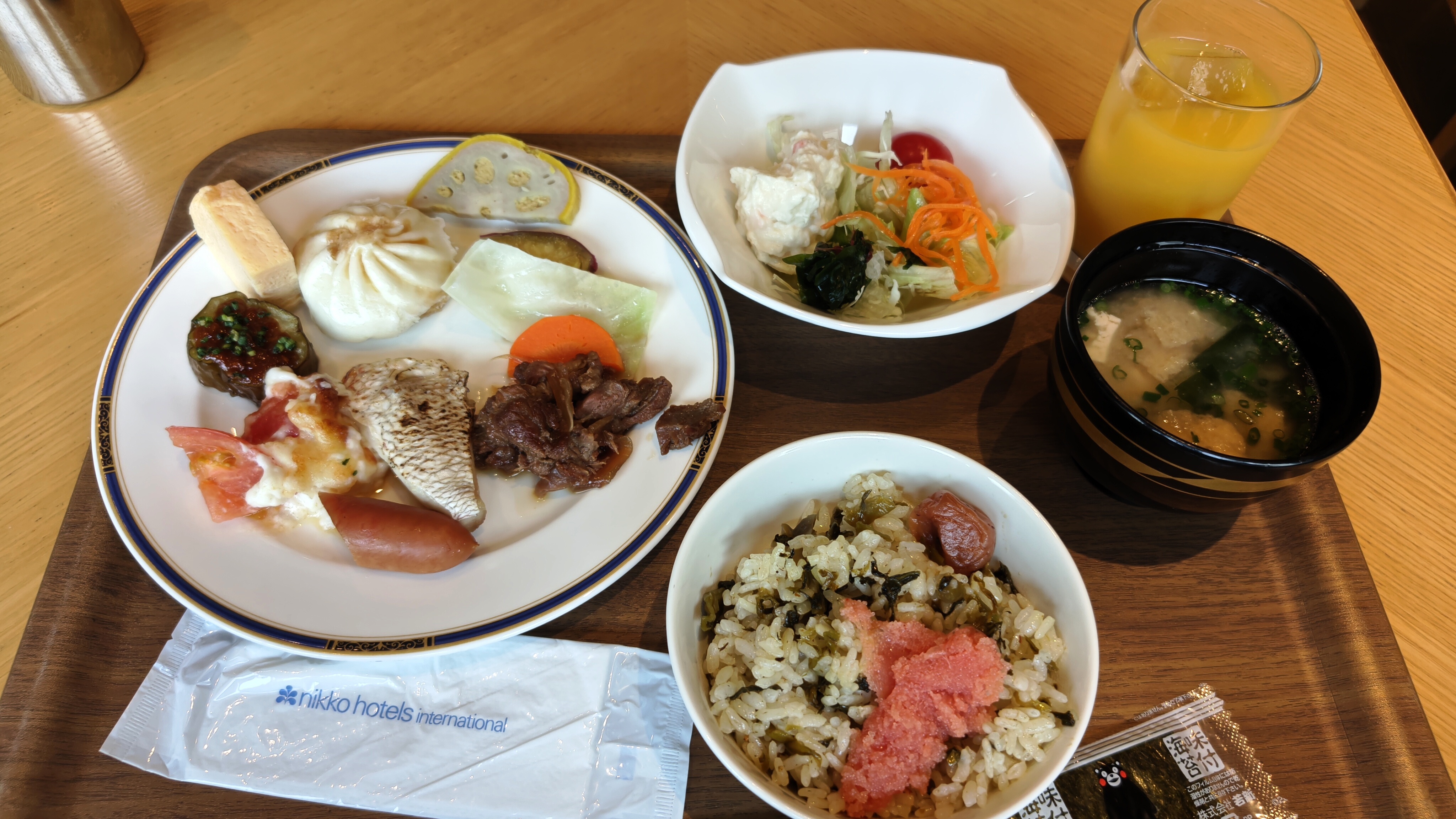 ホテル日航熊本の朝食