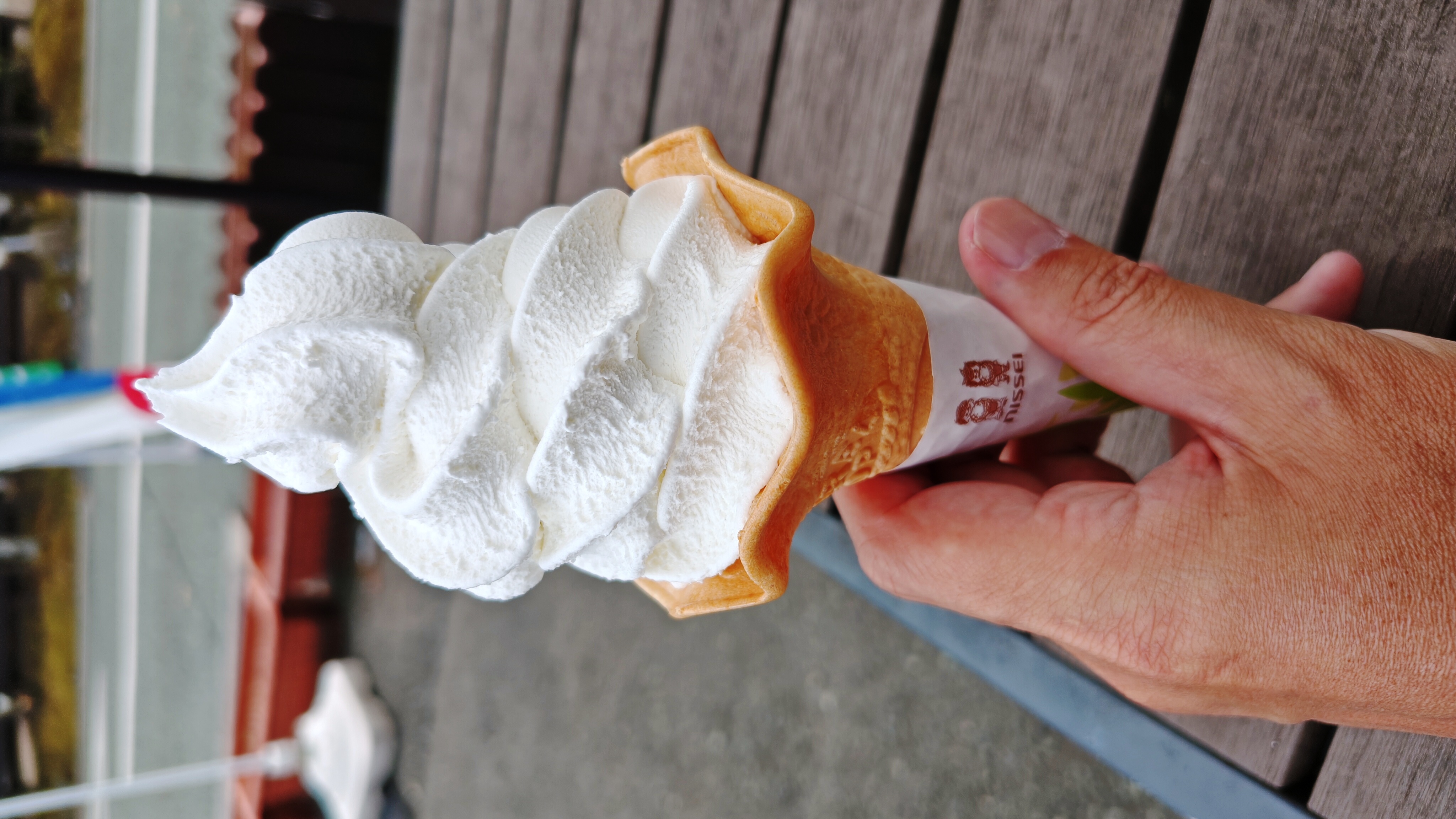 道の駅阿蘇のソフトクリーム