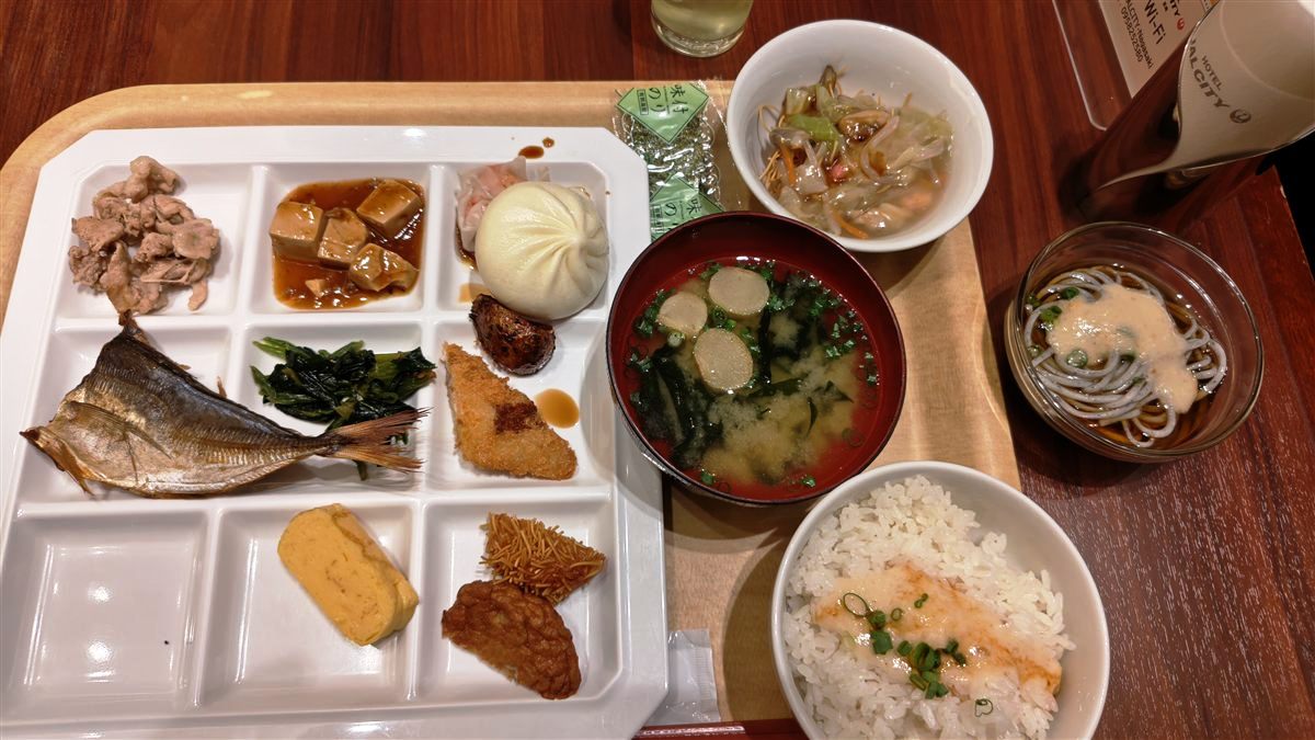 JALシティ長崎の朝食ビュッフェ