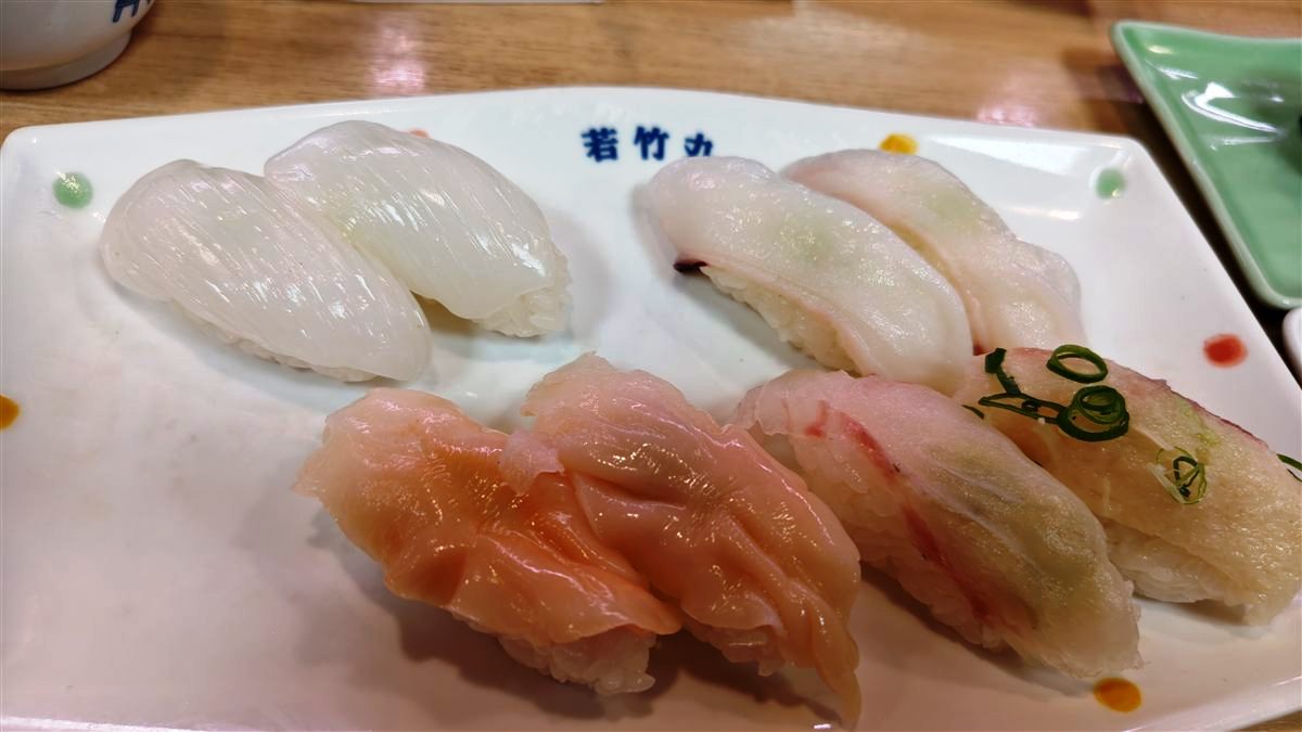 若竹丸の長崎の魚介
