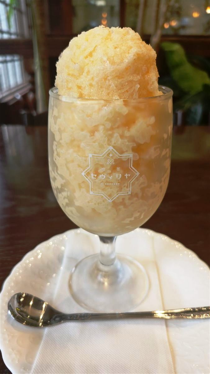 喫茶セヴィリヤのミルクセーキ